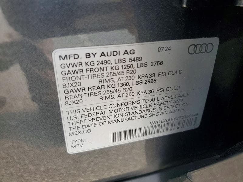 2024 AUDI Q5 PREMIUM PLUS 45 14