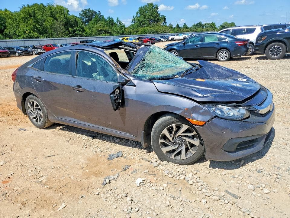 2017 HONDA CIVIC EX 4