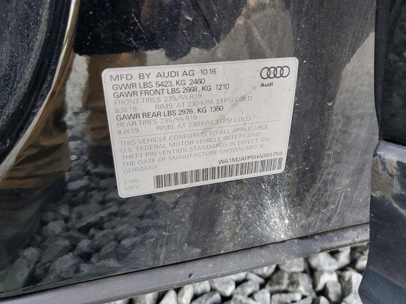 2017 AUDI Q5 PREMIUM PLUS 13