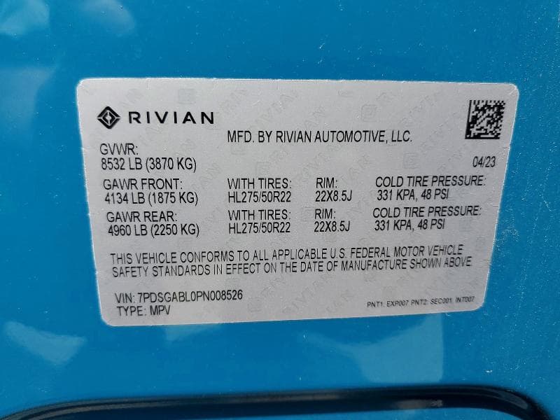 2023 RIVIAN R1S LAUNCH EDITION 14