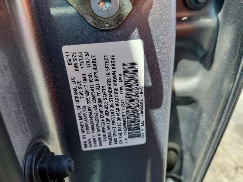 2017 HONDA CR-V LX 12