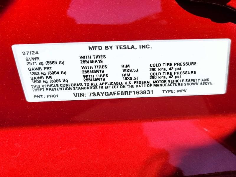 2024 TESLA MODEL Y 14