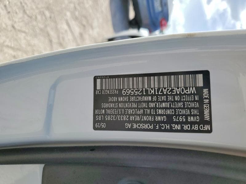 2019 PORSCHE PANAMERA 4 E-HYBRID 12