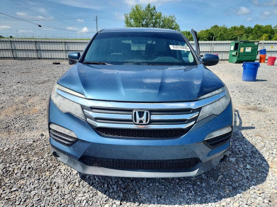 2017 HONDA PILOT EXL 5