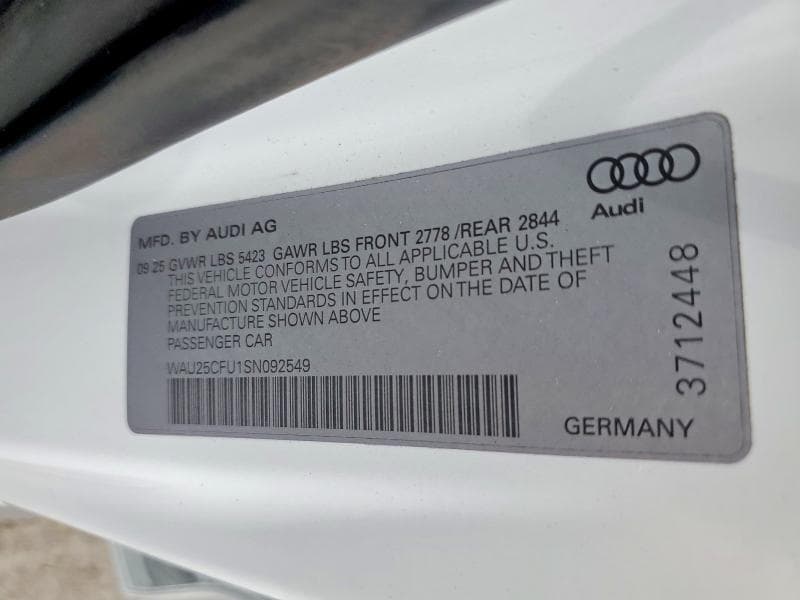2025 AUDI S5 PREMIUM PLUS 12