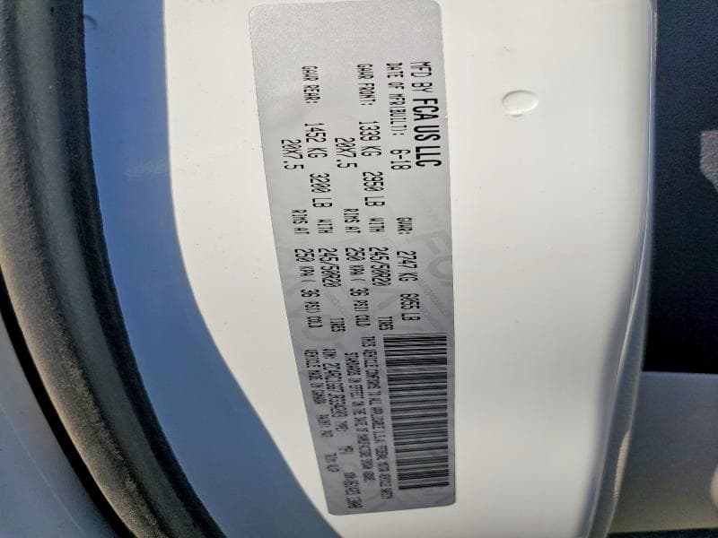 2018 CHRYSLER PACIFICA LIMITED 14