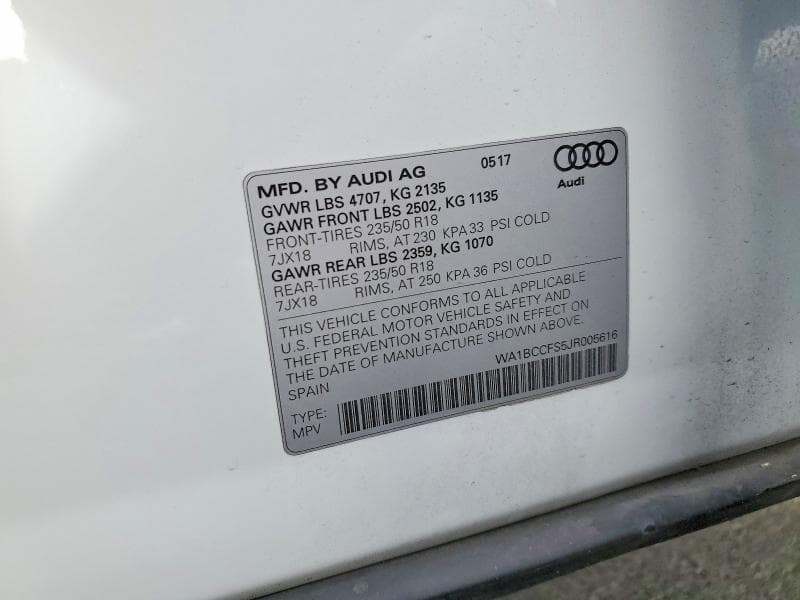 2018 AUDI Q3 PREMIUM 14