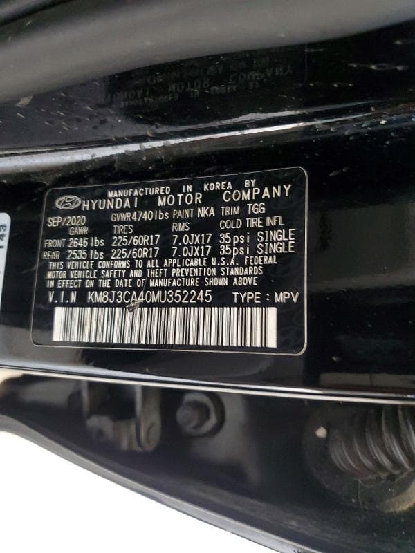 2021 HYUNDAI TUCSON VALUE 14