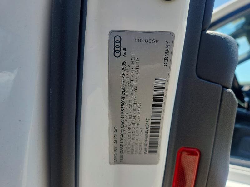 2021 AUDI A4 PREMIUM 40 12