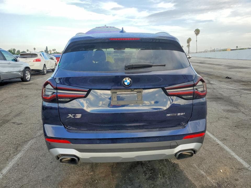 2022 BMW X3 SDRIVE30I 6