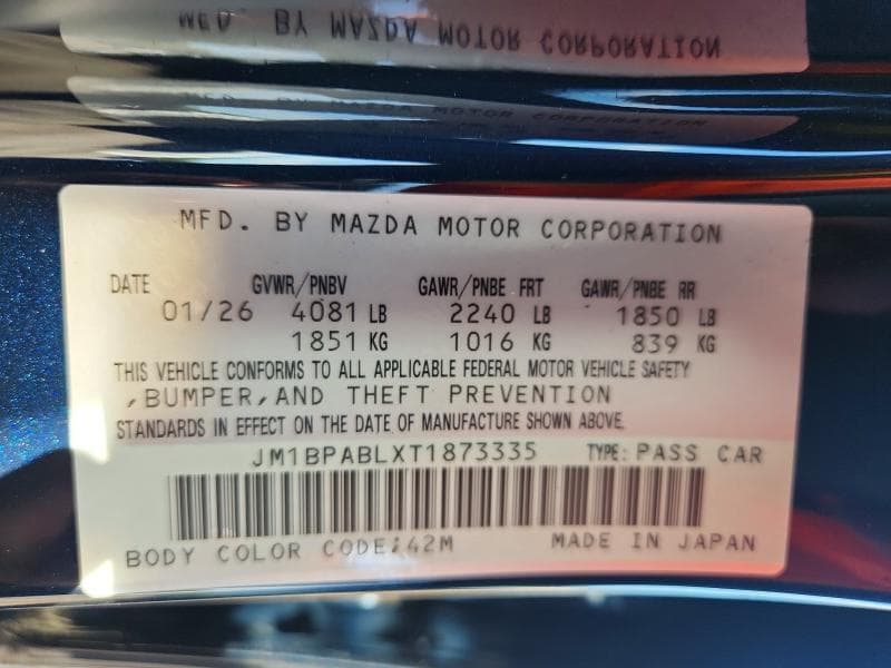 2026 MAZDA 3 SELECT SPORT 12