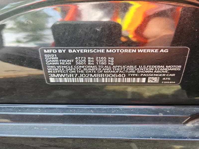 2021 BMW 330XI 12
