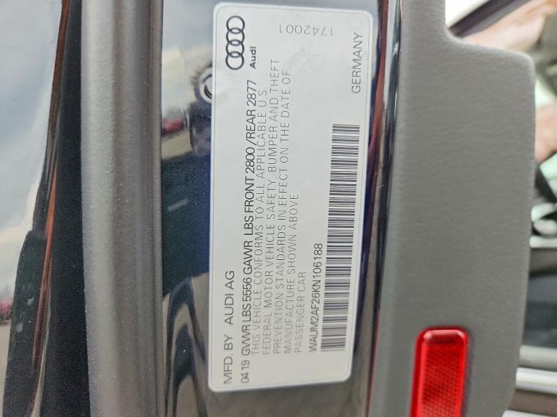2019 AUDI A6 PRESTIGE 12