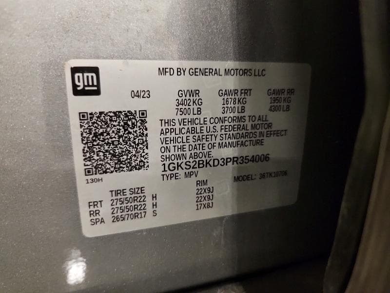 2023 GMC YUKON SLT 14