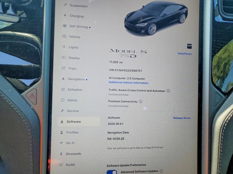 2018 TESLA MODEL S 9