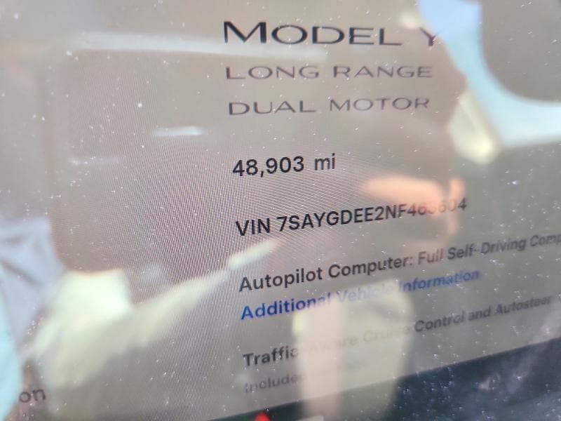 2022 TESLA MODEL Y 9