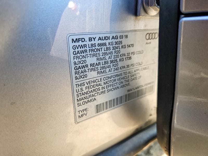 2018 AUDI Q7 PREMIUM PLUS 14
