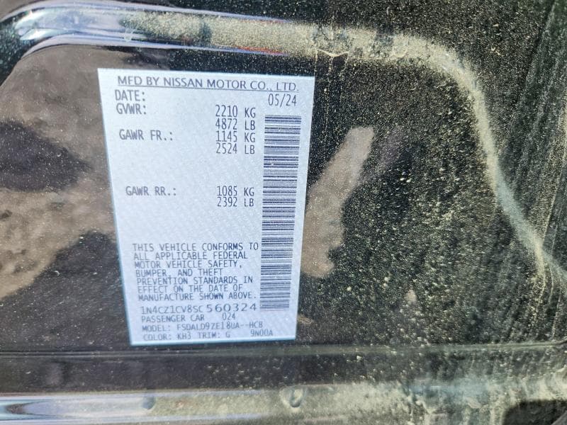 2025 NISSAN LEAF SV PLUS 12