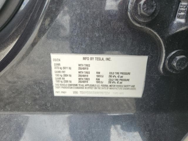 2024 TESLA MODEL Y 13