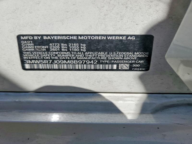 2021 BMW 330XI 13