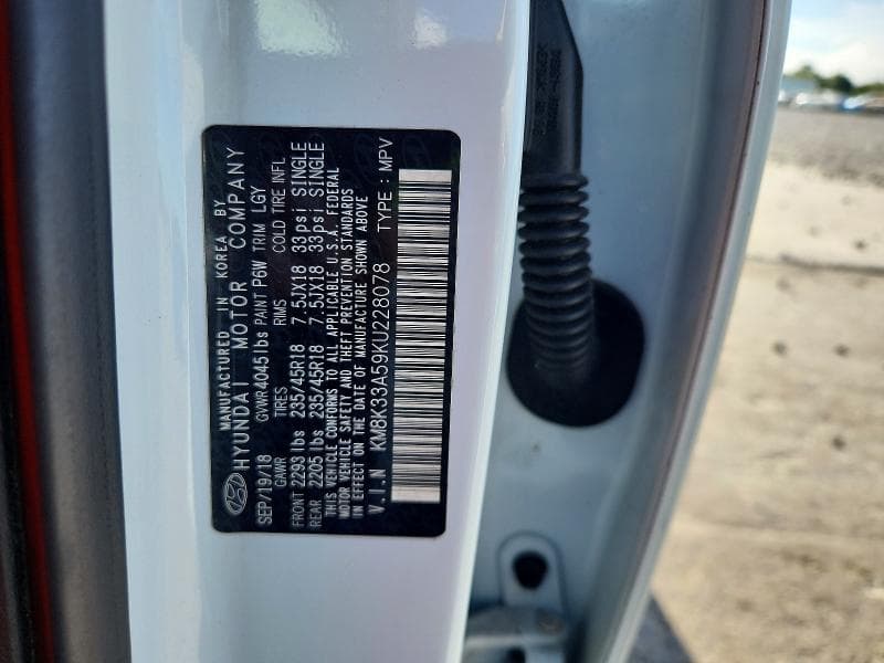 2019 HYUNDAI KONA LIMITED 13