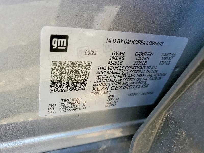 2024 CHEVROLET TRAX 1RS 13