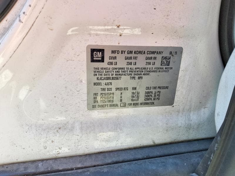 2020 BUICK ENCORE PREFERRED 13