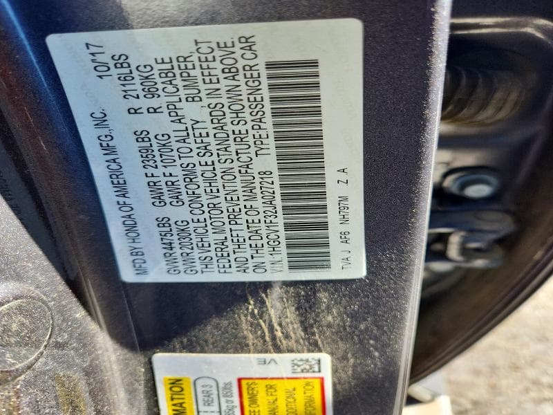 2018 HONDA ACCORD SPORT 12