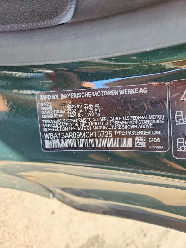 2021 BMW M440XI 12