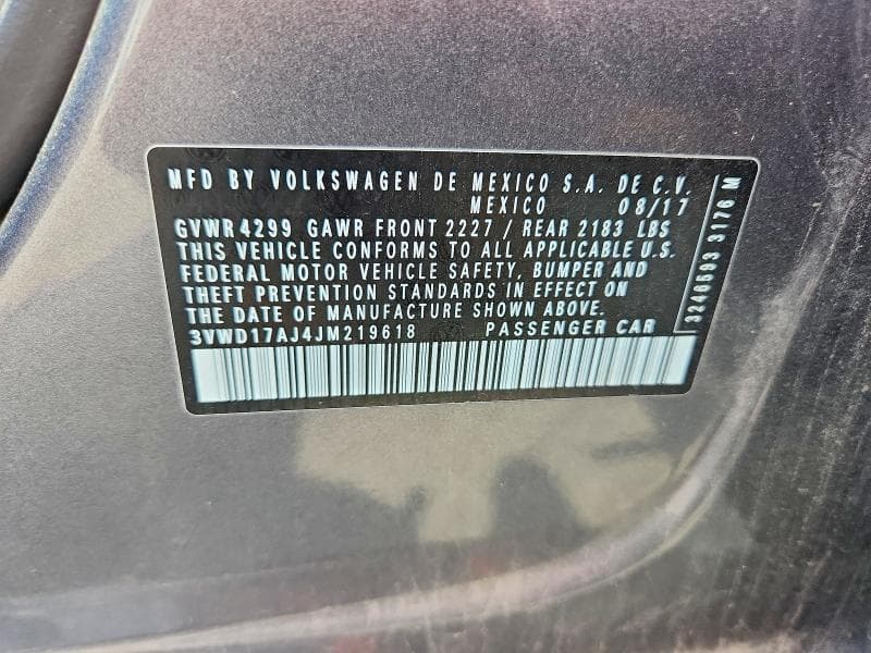 2018 VOLKSWAGEN JETTA SPORT 12