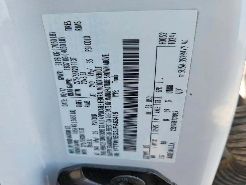 2018 FORD F150 SUPERCREW 13