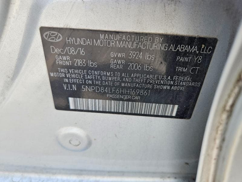 2017 HYUNDAI ELANTRA VALUE EDITION 12