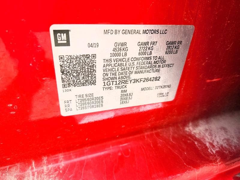 2019 GMC SIERRA K2500 SLT 12