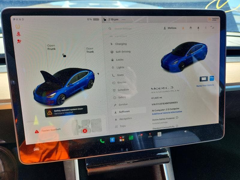 2019 TESLA MODEL 3 9