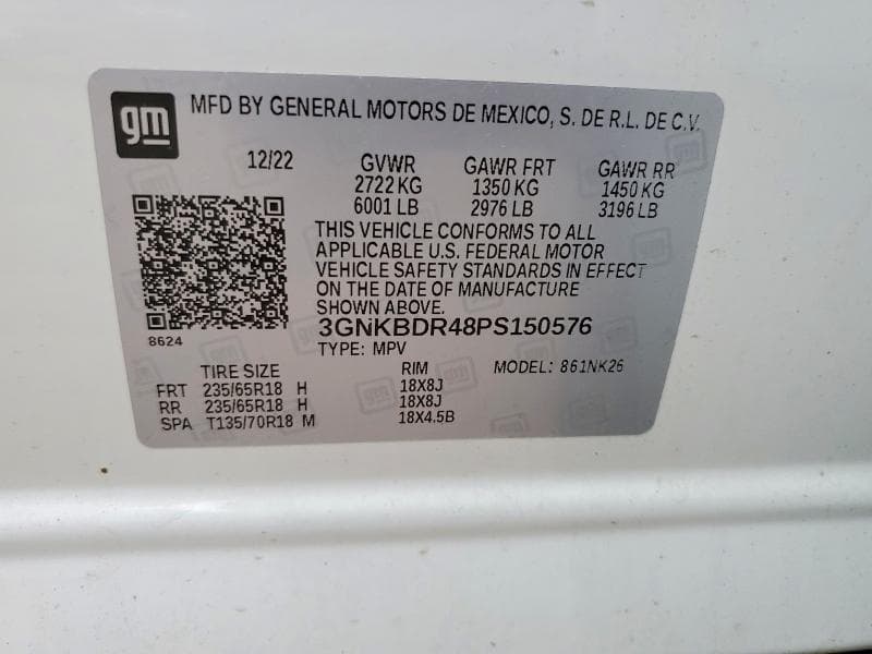 2023 CHEVROLET BLAZER 3LT 14