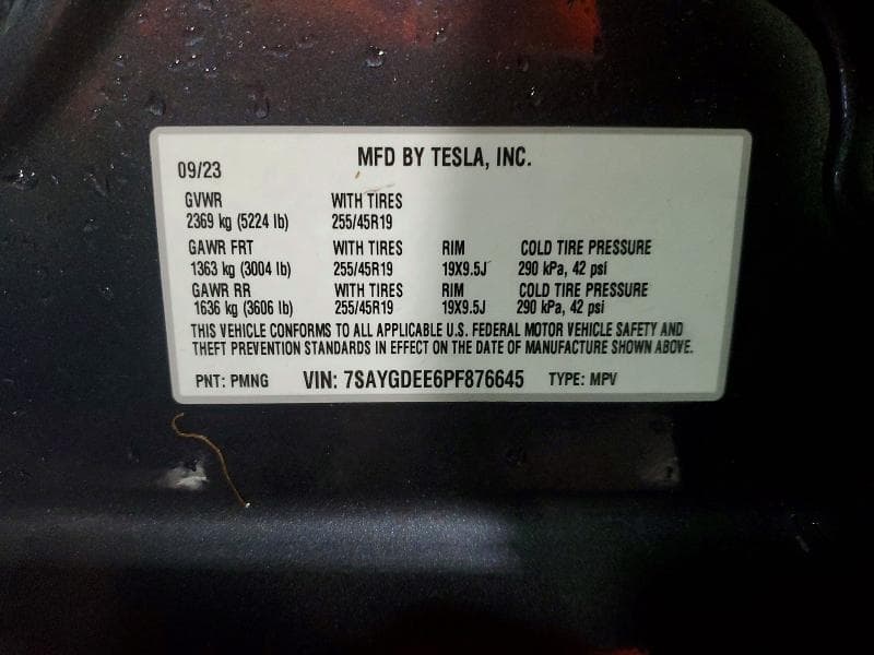 2023 TESLA MODEL Y 13