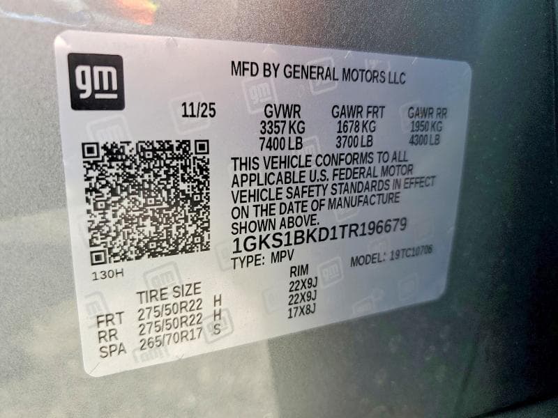 2026 GMC YUKON ELEVATION 13