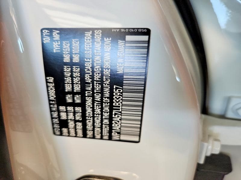 2020 PORSCHE MACAN S 14