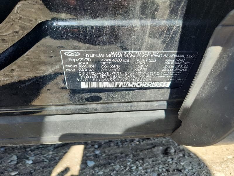 2020 HYUNDAI SANTA FE SEL 2.0T 13
