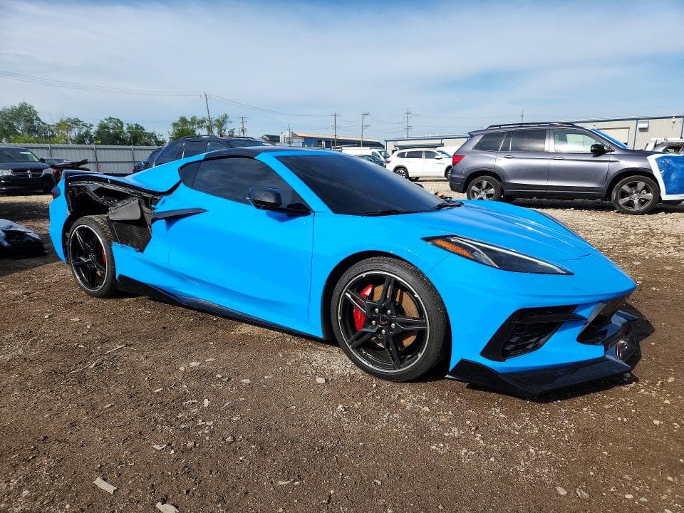 2021 CHEVROLET CORVETTE STINGRAY 2LT 4