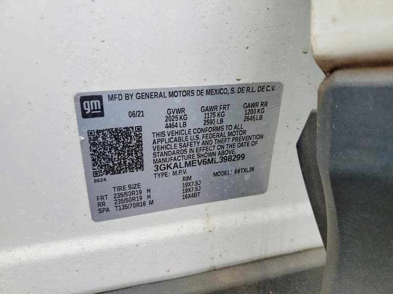 2021 GMC TERRAIN SLE 13