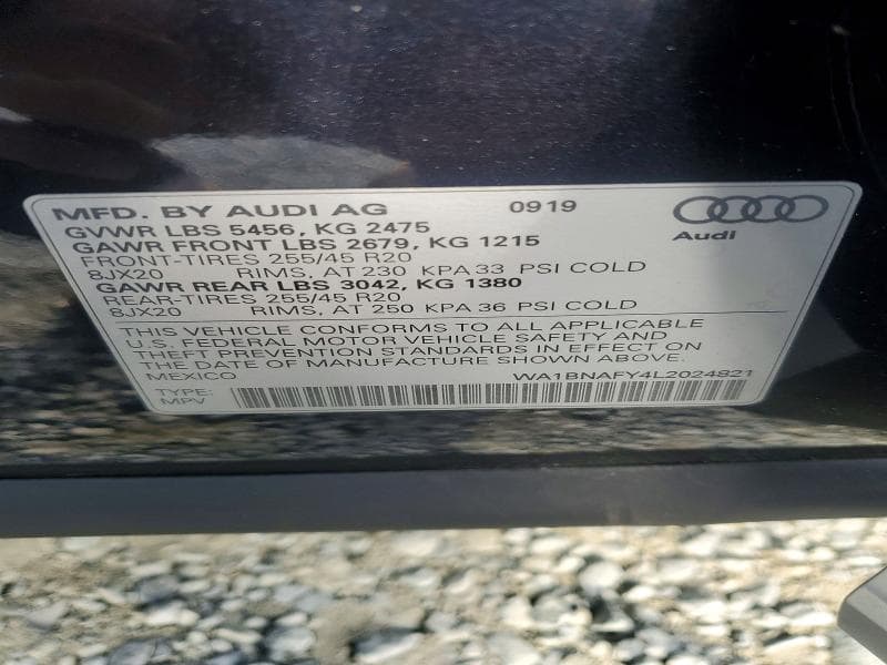 2020 AUDI Q5 PREMIUM PLUS 13