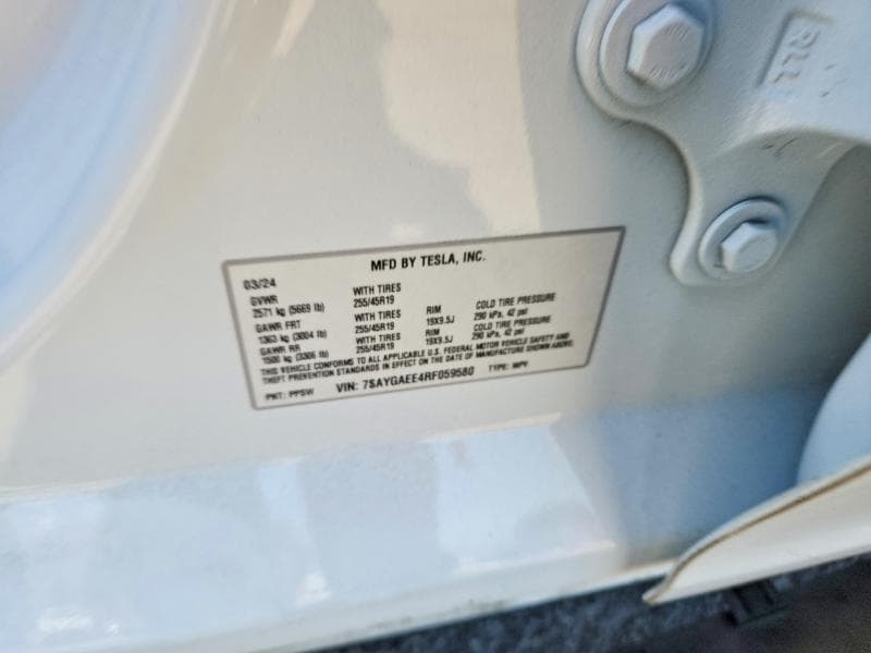 2024 TESLA MODEL Y 12