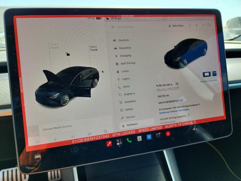 2019 TESLA MODEL 3 9
