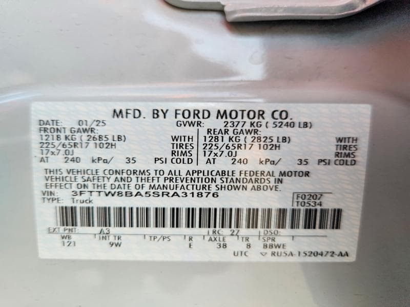 2025 FORD MAVERICK XL 12