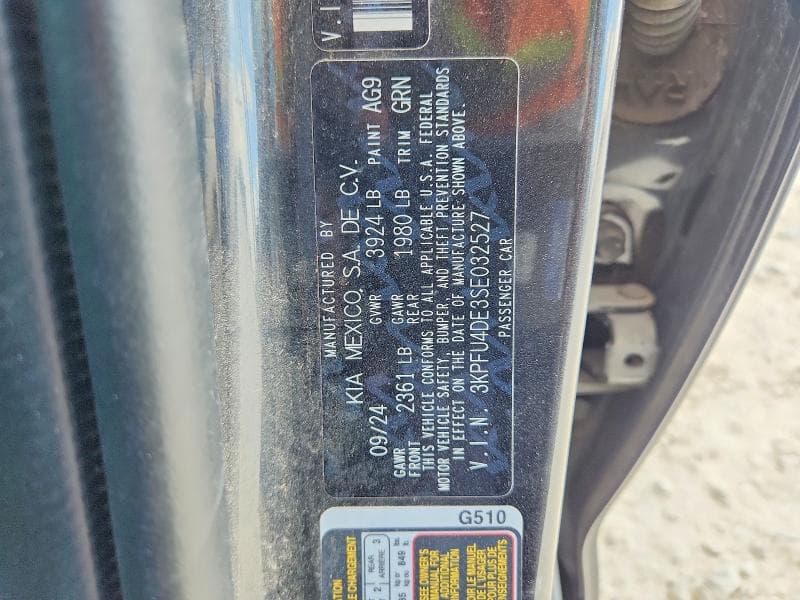 2025 KIA K4 EX 12