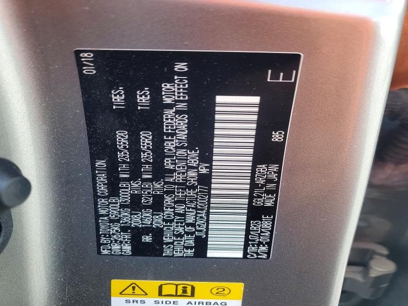 2018 LEXUS RX 350 L 13