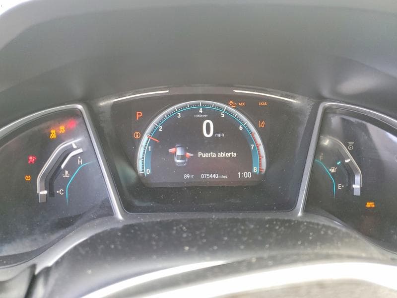2020 HONDA CIVIC EX 9