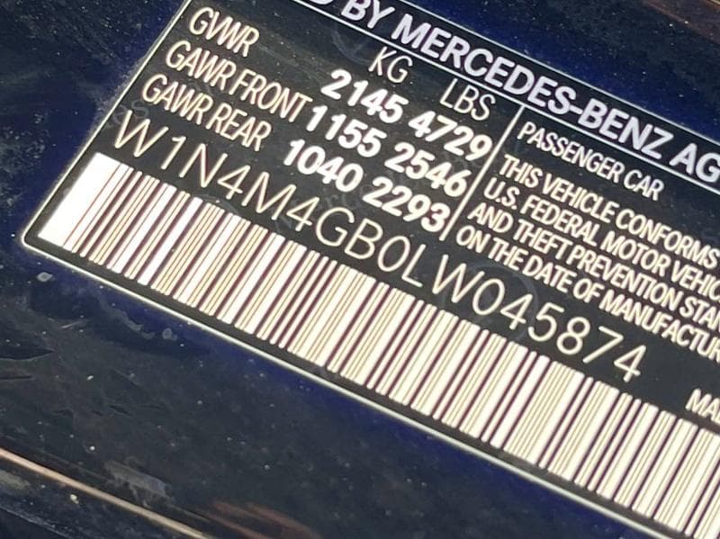 2020 MERCEDES-BENZ GLB 250 10