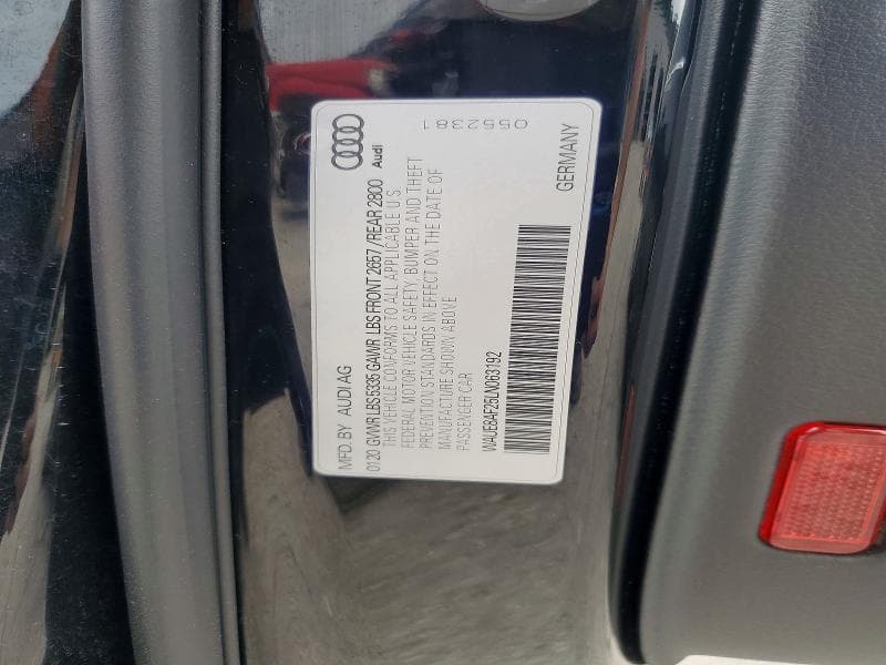 2020 AUDI A6 PREMIUM PLUS 12